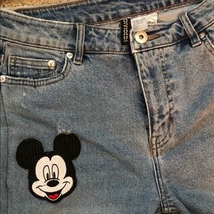 H&M Mickey Mouse Jeans